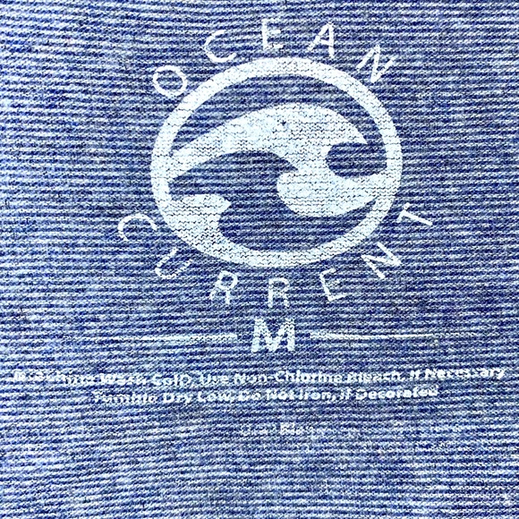 Ocean Current Tank Top  Beach Shirt Size Medium - Picture 5 of 6